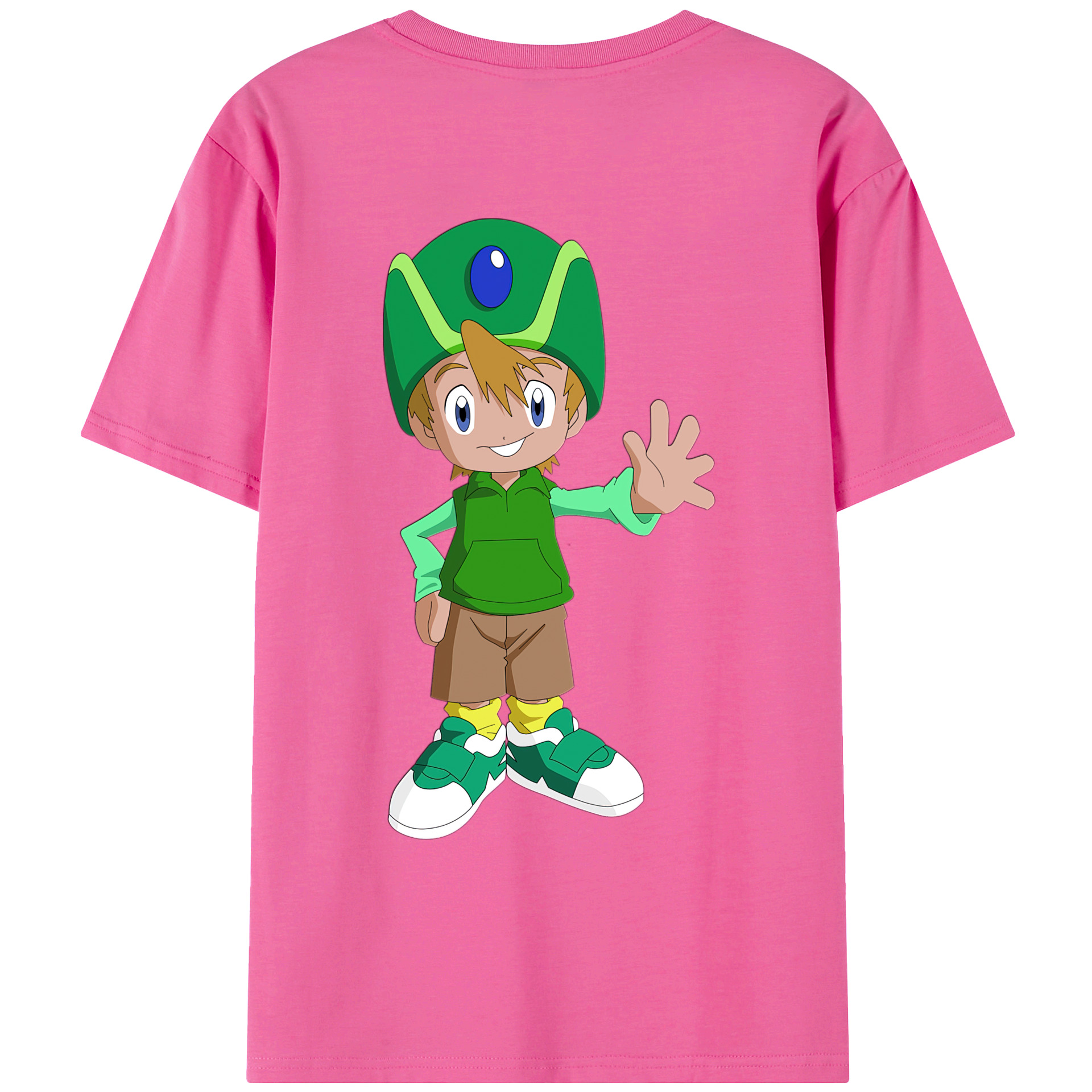 （画像用） Digimon デジタルモンスター/デジモン レディース半袖Tシャツ(バックプリント)